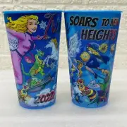 Lot of 2‼ Krewe of Iris 2023 Mardi Gras Holographic Cup New Orleans Parade Throw