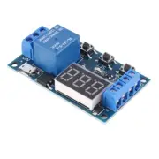-521 Digital Time Delay Relay Trigger Cycle Timer Delay Switch Circ X8F1