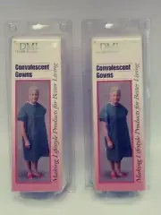 New In Package Convalescent Gown White DMI - One Size Fits - Most New Cover Up