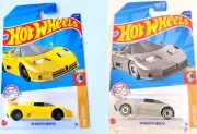 Hot Wheels '94 Bugatti EB110 SS Gray +yellow #65 65/250 2022 HW Turbo 5/10