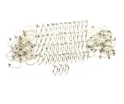 WHOLESALE 101PC 925 SOLID STERLING SILVER WHITE RAINBOW MOONSTONE RING LOT S616