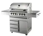 ChefMaster Eclipse 4 Burner Full 304 Grade Stainless Steel BBQ / Gas Grill / Bar