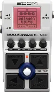 ZOOM MS-50G+ Multi-Stomp Box with Multilayer
