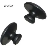 2Pcs Mushroom Shape Massage Stone Natural Lava Basalt Hot Stone For Spa DSO