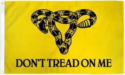 10 x "DON'T TREAD ON ME GADSDEN WOMEN'S RIGHTS" flag 3x5 ft poly banner Military