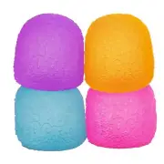 Schylling NeeDoh Gumdrop Textured Sensory Fidget Toy - 4 Pack