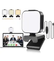 Aulynp Magnetic Video Conference Lighting Kit, Laptop Computer Monitor LED Video