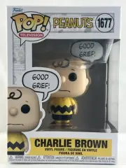 Funko Pop! Peanuts - Charlie Brown #1677 Good Grief Vinyl Figure - (SHIPS FAST)