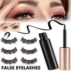 3D Magnetic Eyelash Set Curler Clip Kit False Eyelashes Eye Lashes Applicator AU