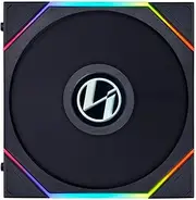 Lian Li TLLCD140-1B UNI Fan TL LCD 120 mm 1900RPM Computer Case Triple Fans with 1.6-Inch LCD Screen, Black
