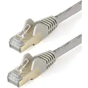 StarTech.com 10m CAT6a Ethernet Cable - 10 Gigabit Category 6a Shielded Snagless 100W PoE Patch Cord - 10GbE Grey UL Certified W