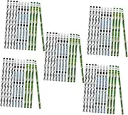 CAXUSD 5sets Soccer Pencil Set Sketching Pencils Eraser Wooden Small for Drawing and Writing 12pcs*5