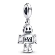 BN GENUINE PANDORA BETSIE BOT ROBOT DANGLE CHARM - 792250C01