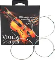 Viola Strings, Violin Accessories Professional Viola Strings E A D G C String Universal Full Set for 14"‑16" Violas
