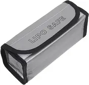 Hoement Battery Holder Fireproof Bag for Lipo Batteries Durable Foil Construction Lightweight Design for Enthusiasts