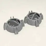 X2 Afterburners For Star Wars Y-Wing 3D printed part Hasbro Kenner Palitoy