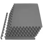 Extra Thick Puzzle Exercise Mat 1", EVA Foam Interlocking Floor Tiles Home Gym
