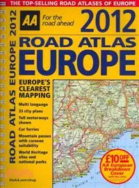 在飛比找三民網路書店優惠-AA Road Atlas Europe 2012