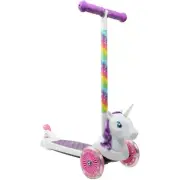 Dimensions Unicorn Girl Scooter with Light Up Wheels