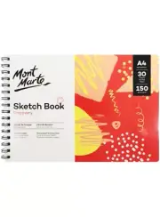 Mont Marte Sketch Book Pad A4 30 Sheet 150 gsm Drawing Painting Art Craft