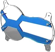 Compatible With R1250GS R1250 GS Adventure Rallye GSA R 1250 GS 40 Years 2023 2022 2021 Motorcycle Headlight Guard Grille Cover (Color : Blue)