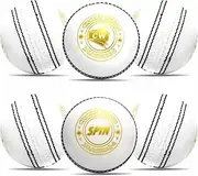 CW Spin Poly Soft Cricket Ball Juniors Cricket Practice Balls 6 Balls Box Senior