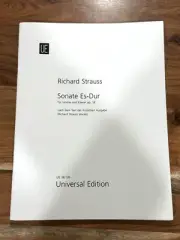 Richard Strauss Sonate Es-Dur fur Violine und Klavier op. 18 UE 38 126 Universal