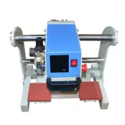 Small automatic heat press machine Heat transfer machine equipment LOGO