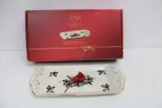 LENOX Winter Holiday Greetings Pierced Tidbit Tray
