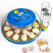 Advwin 18 Eggs Incubator Digital Hatching Eggs with Fully Automatic Turner