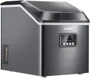 Maxkon 17KG Portable Commercial Ice Maker Machine Stainless Steel Fast Freezer B