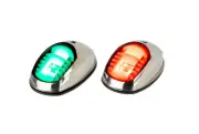 SEA-DOG 400070-1 STAINLESS STEEL LED NAVIGATION LIGHTS - PORT & STARBOARD