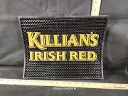 New Killian's Irish Red Beer Rubber Bar Rail Draft Pour Drip Mats #1