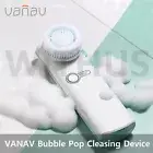 VANAV Bubble Pop Cleanser Professional Skin Care Dual Brush Bubble Vibration