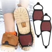 Outdoor Ice Overshoe Durable Traction Cleats Accessories Snow Shoe Spikes
