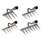 UK Hoe weeding rake farm tool weeding and turning the ground loose soil artifact