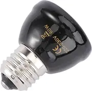EXAOMBLE 1Pc Heat Lamp for Reptiles Turtle Heat Emitter Standard Socket Sleep Friendly Bulb for Tortoises and Lizards Reptile Supplies
