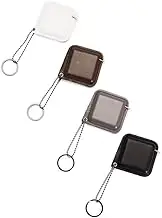 Closet Organizer Leather Portable Tape Portable Soft Ruler Home Measuring Tool Leather Craft Tool Storage Organiser (Color : Coffee)