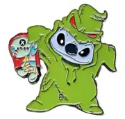 ANIMATED MOVIE - Lilo & Stitch - STITCH COS PLAY AS OOOGIE BOOGIE ENAMEL PIN