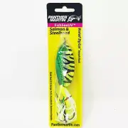 NEW Panther Martin Salmon & Steelhead Hammered Spinner in GREEN CHARTREUSE