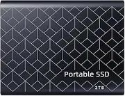 2TB Ultra Slim Portable External Hard Drives USB 3.1 Compatible with Laptop, Desktop Computer, TV Boxes, Smart TV, Routers, Windows PC, Androd Phone with OTG Function, Shockproof Mobile Hard Drive