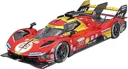 Kyosho BURAGO 1/18 Ferrari 499P Le Mans 2024 Winner No.50 Clear Case Finished Product 18-16312R