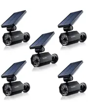 Bell + Howell Bionic Spotlight Solar Outdoor Motion Sensor Light - 5 Pack