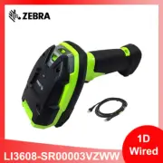 Zebra LI3608-SR00003VZWW Standard Range Handheld 1D Barcode Scanner w/ USB Cable