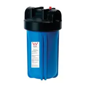 Big Blue Housing Tank House Water Filter + 1" Ports + NO 10"x4.5" FILTERS BB10