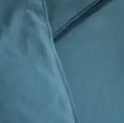 Organic Cotton Basic Blue Grey Quilt Cover Sets by Bedding House King