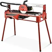Baumr-AG Electric Tile Saw Cutter 800W with 200mm 8" Blade 720mm Cutting Length Side Extension Table Portable Wet Cutter