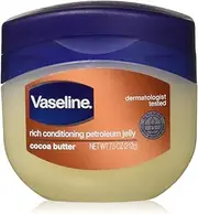 Vaseline Rich Conditioning Petroleum Jelly, Cocoa Butter 7.5 Ounce (Value Pack Of 8)