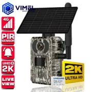 Anti Theft Security System Trail Camera 2K Alarm Farm Waterproof Battery SIM