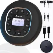 Jensen Portable CD Player Personal CD/MP3 Player + FM Radio + with LCD Displa